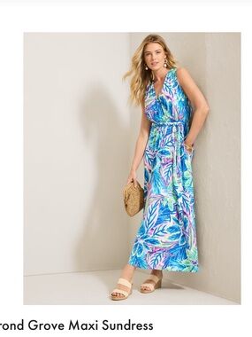 Tommy Bahama ~ Women’s Frond Grove Maxi Dress~NWT🌸